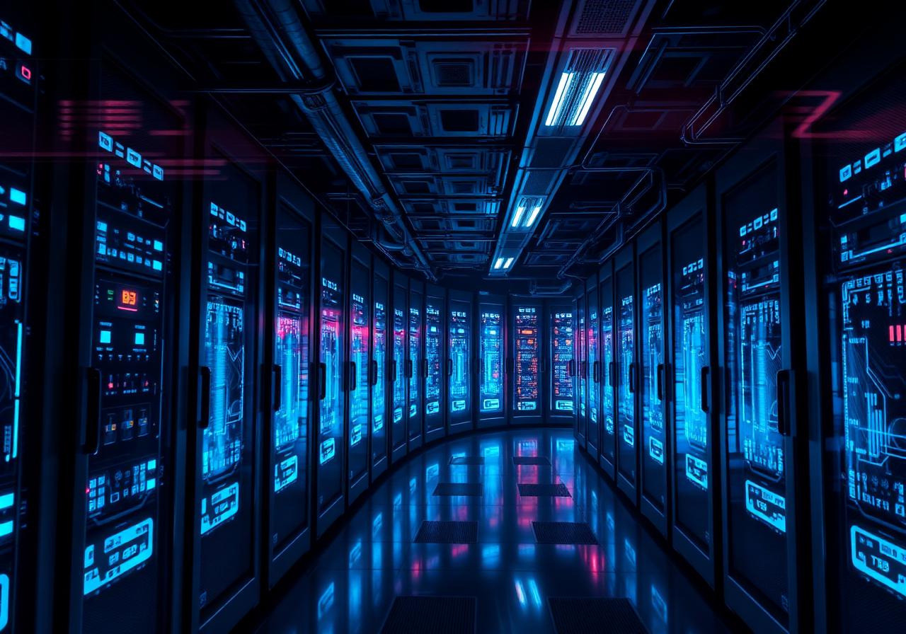 Futuristic data center